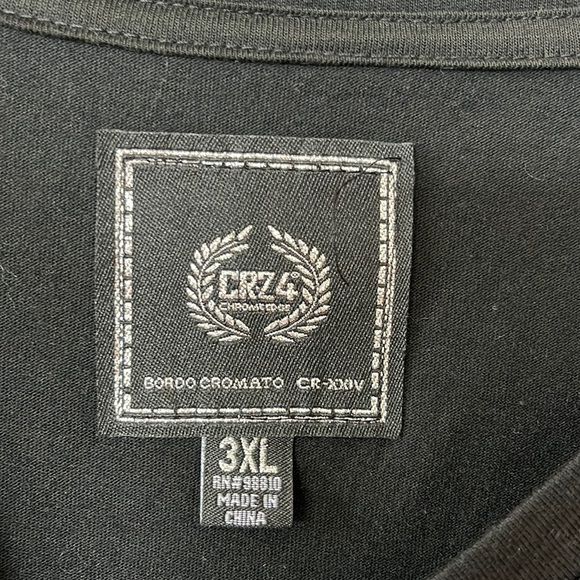 CR-24 Trust yourself Black Short Sleeve Mens Graphic T-Shirt - Picture 2 of 5